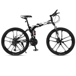 WGYDREAM Bike Mountain Bike Youth Adult Mens Womens Bicycle MTB 26inch Mountain Bike, Folding Mountain Bicycles, Dual Suspension and Dual Disc Brake, 21-speed , 24-speed , 27-speed Mountain Bike for Women Men Adults
