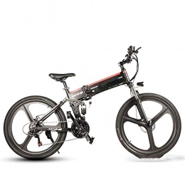 NBWE Folding Mountain Bike NBWE Electric Bike Multifunction 26 Inch Lithium Folding Moped 48V Electric Car Cross Country Mountain Bike Wheel Bike