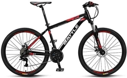 Aoyo Mountain Bike 26 Inch Adult Mountain Bikes, 27 Speed Hardtail Mountain Bike With Dual Disc Brake, Aluminum Frame Front Suspension All Terrain Mountain Bicycle