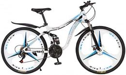 WSJYP Mountain Bike 26 Inch Outroad Mountain Bike, Dual Shock-Absorbing 21 Speed Mountain Bicycle Cool Bike For Men Women, White