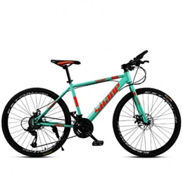 WJSW Bike 26 Inch Wheel Mountain Bike For Adults - Commuter City Hardtail Bike Sports Leisure (Color : Green, Size : 27 speed)