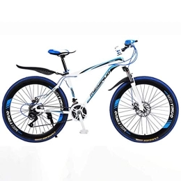 FREIHE Mountain Bike 26In 24-Speed Mountain Bike for Adult, Lightweight Aluminum Alloy Full Frame, Wheel Front Suspension Mens Bicycle, Disc Brake