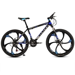 SHANJ Mountain Bike 26inch Mountain Bike, 21-30 Speed Mountain Bicycles for Adults Youth MenWomen, Full Suspension Road Bike, Double Disc Brakes