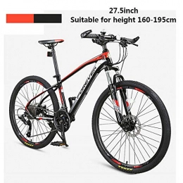 generies Mountain Bike 27.5 26 inch / 27.5inch mountain bike, MTB, suitable from 155cm-195cm 27 speed gearshift, fork suspension, boys bike & men's bike, Suspension Fork, Disc Brake