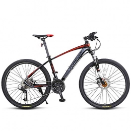 DelongKe Bike 27.5 Inch Men's Mountain Bikes, Road Bike 33 Speed Light Aluminum Frame Speeds Mountain Bikes Bicycles Alloy Stronger Frame Disc Brake, Oil Brake, A