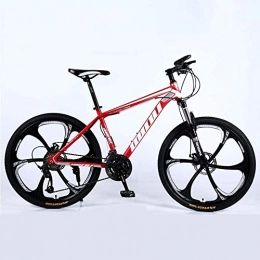 Abrahmliy Mountain Bike Abrahmliy Adult Mountain Bike Beach Snowmobile Bicycle Double Disc Brake Bikes 26 Inch Aluminum Alloy Wheels Bicycles Man Woman General Purpose-E_30 speed