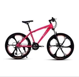 Mountain Bike Adult 24 Inch Mountain Bike, Beach Snowmobile Bicycle, Double Disc Brake Bicycles, Aluminum Alloy Wheels, Man Woman General Purpose For outdoor travel