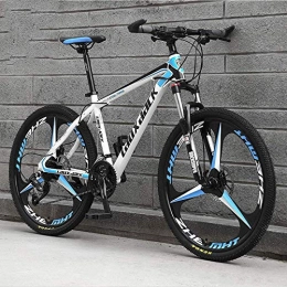 BNMKL Bike Adult Mountain Bike, 26 Inch Wheels, Mountain Trail Bike High Carbon Steel Folding Outroad Bicycles, D