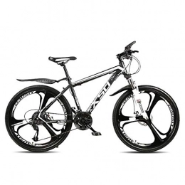 BNMKL Bike Adult Mountain Bike, 26 Inch Wheels, Mountain Trail Bike High Carbon Steel Outroad Bicycle, B-27speed