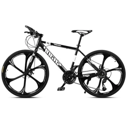  Bike Adultmountain Bike, High Carbon Steel Outroad Bicycles, 21-Speed Bicycle Full Suspension MTB ​​Gears Dual Disc Brakesmountain Bicycle, D-30speed