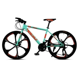  Bike Adultmountain Bike, High Carbon Steel Outroad Bicycles, 21-Speed Bicycle Full Suspension MTB ​​Gears Dual Disc Brakesmountain Bicycle, E-30speed