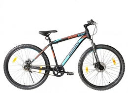 Discount Mountain Bike Ammaco Axxis Single Speed Bike Mens Mountain Bike 650b 27.5" Wheel MTB Disc Brakes Front Suspension 19" Frame Black / Blue / Red