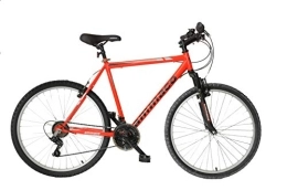 Ammaco Mountain Bike Ammaco Evade 26" Wheel Mens Front Suspension Mountain Bike 21 Speed Red 21" Frame