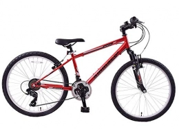 Ammaco Bike Ammaco. Matterhorn 26" Wheel MTB Bike 16" Frame Mountain Bike Front Suspension Red 21 Speed