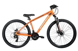 Ammaco Mountain Bike Ammaco. Osprey V1 27.5" Wheel Front Suspension Mountain Bike 21 Speed Mechanical Disc Brakes 16" Frame Orange / Black