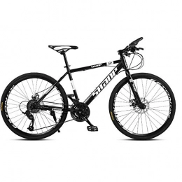 AYZE Mountain Bike AYZE Mens 21-Speed All-Terrain Mountain Bike, 26-Inch Carbon Steel Bracket, Off-Road Racing Car with Dual Disc Brakes 30speed black