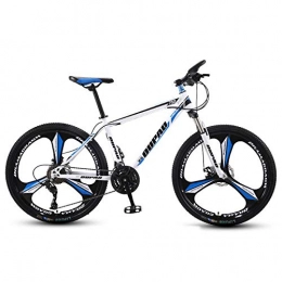 Chengke Yipin Mountain Bike Chengke Yipin Mountain bike 24 inch student road bike-3 knife wheels white blue_21 speed