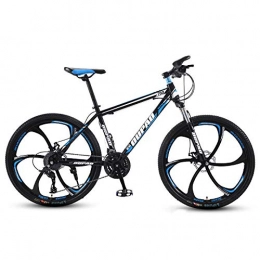 Chengke Yipin Mountain Bike Chengke Yipin Mountain bike 24 inch student road bike-6 knife wheels black and blue_30 speed