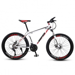 Chengke Yipin Mountain Bike Chengke Yipin Mountain bike 24 inch student road bike-White Red_27 speed