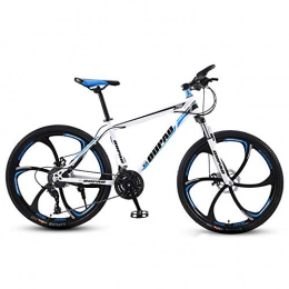 Chengke Yipin Mountain Bike Chengke Yipin Mountain bike 26 inch student road bike-6 knife wheels white and blue_21 speed