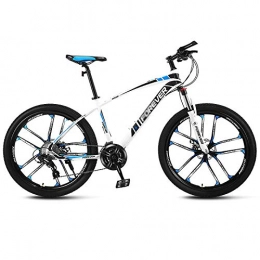 Chengke Yipin Mountain Bike Chengke Yipin Outdoor Mountain Bike 24 Inch Mountain Bike-White blue_27 speed