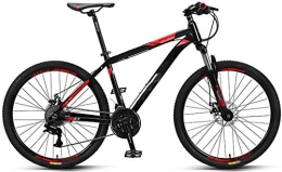 CHHD Mountain Bike CHHD Mountain Bikes, 26 Inch Mountain Bikes, Boys Womens 27-Speed Mountain Bike, Anti-Slip All Terrain Mountain Bicycle with Dual Disc Brake, Black