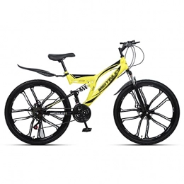 LiRuiPengBJ Mountain Bike Children's bicycle 26 Inches Mountain Bike 21 Speeds Gears Bike Adjustable Seat Mountain Bike for Men and Women, with Dual Disc Brakes and Shock Absorbers ( Color : Style1 , Size : 26inch27 speed )