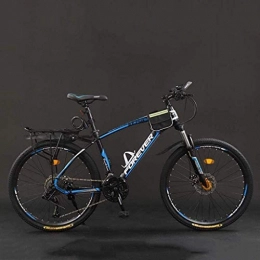 CSS Mountain Bike CSS Bicycle, 24 inch 21 / 24 / 27 / 30 Speed Mountain Bikes, Hard Tail Mountain Bicycle, Lightweight Bicycle with Adjustable Seat, Double Disc Brake 6-27, 27 Speed