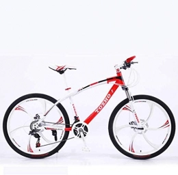 CSS Mountain Bike CSS Bicycle, 24 inch Mountain Bikes, High-Carbon Steel Soft Tail Bike, Double Disc Brake, Adult Student Variable Speed Bike 7-2, 27 Speed
