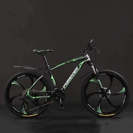 CSS Bike CSS Bicycle, 26 inch 21 / 24 / 27 / 30 Speed Mountain Bikes, Hard Tail Mountain Bicycle, Lightweight Bicycle with Adjustable Seat, Double Disc Brake 6-6, 27 Speed