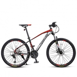 CXY-JOEL Mountain Bike CXY-JOEL Mountain Bike 27 / 30 Speed Oil Disc Brakes Off-Road Bicycles Brake Mountain Bike Bicycle Bikes Bike Mountain Bike E Bike-Black Red Oil Disc Brake 30 Speed 27.5 inch, Black and Red Line Disc Br