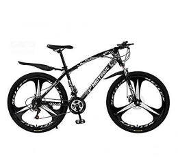 CXY-JOEL Bike CXY-JOEL Mountain Bike Bicycle for Adult High-Carbon Steel Frame All Terrain Hardtail Mountain Bikes-Black_26 inch 24 Speed