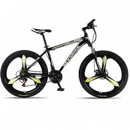 DGAGD Bike DGAGD 24-inch aluminum alloy frame mountain bike variable speed three-wheel road bike-Black and yellow_21 speed