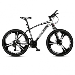 DGAGD Bike DGAGD 24 inch mountain bike male and female adult super light bicycle spoke three-knife wheel No. 1-Black and white_30 speed