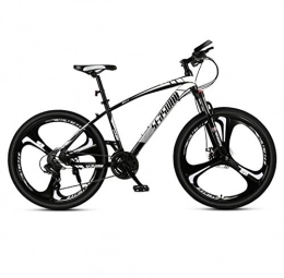 DGAGD Bike DGAGD 24 inch mountain bike male and female adult super light bicycle spoke three-knife wheel No. 2-Black and white_30 speed