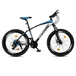 DGAGD Bike DGAGD 24 inch mountain bike male and female adult super light racing light bicycle spoke wheel-Black blue_21 speed