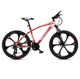 DGAGD Bike DGAGD 24-inch mountain bike male and female adult super lightly bicycle spoke six-spindle wheel-red_30 speed