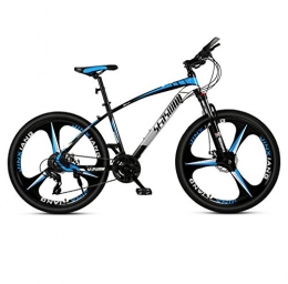 DGAGD Bike DGAGD 26-inch mountain bike male and female adult super light bicycle spoke three-knife wheel No. 1-Black blue_30 speed