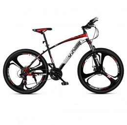 DGAGD Bike DGAGD 26 inch mountain bike male and female adult super light bicycle spoke three-knife wheel No. 2-Black red_30 speed
