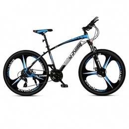 DGAGD Bike DGAGD 26 inch mountain bike male and female adult ultralight racing light bicycle tri-cutter-Black blue_27 speed