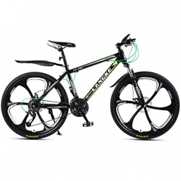 DGAGD Bike DGAGD 26 inch mountain bike variable speed male and female mobility six-wheel bicycle-dark green_24 speed