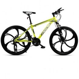 DGAGD Bike DGAGD Snow bike big tire 4.0 thick and wide 26 inch disc brake mountain bike six cutter wheel-yellow_27 speed