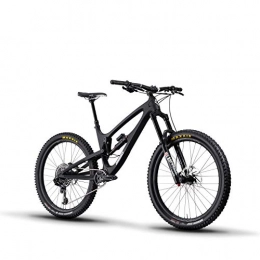 Diamondback Bike Diamondback Bicycles Unisex's Mission 1C, Carbon Full Suspension Mountain Bike, 15, Matte Black, S