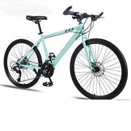 FingerAnge Mountain Bike FingerAnge Mountain Bicycle 26 Inches 21 Speed Double Disc Brakes Shock for Adult Student Bianchi