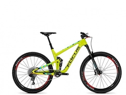 Focus International Mountain Bike Focus Jam C Lite 27Trail Fully Mountain Bike Lime Green 2018, RH 44 cm / 27 Zoll