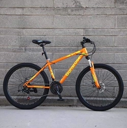 G.Z Bike G.Z Mountain bikes, carbon steel mountain bikes with dual disc brakes, 21-27 speed options, 24-26 inch wheel bikes, student bikes Orange, E, 26 inch 21 speed