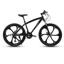 GAOTTINGSD Mountain Bike GAOTTINGSD Adult Mountain Bike Bicycle Adult Mountain Bike MTB Road Bicycles For Men And Women 26In Wheels Adjustable Speed Double Disc Brake (Color : Black, Size : 21 speed)