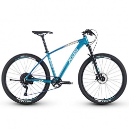 GWFVA Mountain Bike GWFVA Aluminum 11 Speed Mountain Bike, 27.5 Inch Big Wheels Hardtail Mountain Bike, Mens Mountain Trail Bike, Adjustable Seat, 15.5 Inches