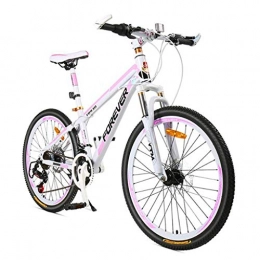 GXQZCL-1 Mountain Bike GXQZCL-1 26"Mountain Bike, Aluminium frame Hardtail Bicycles, with Disc Brakes and Front Suspension, 27 Speed MTB Bike (Color : A)