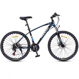 GXQZCL-1 Mountain Bike GXQZCL-1 Mountain Bike / Bicycles, Carbon Steel Frame, Front Suspension and Dual Disc Brake, 26inch Spoke Wheels, 24 Speed MTB Bike (Color : D)